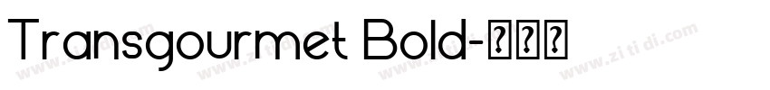 Transgourmet Bold字体转换